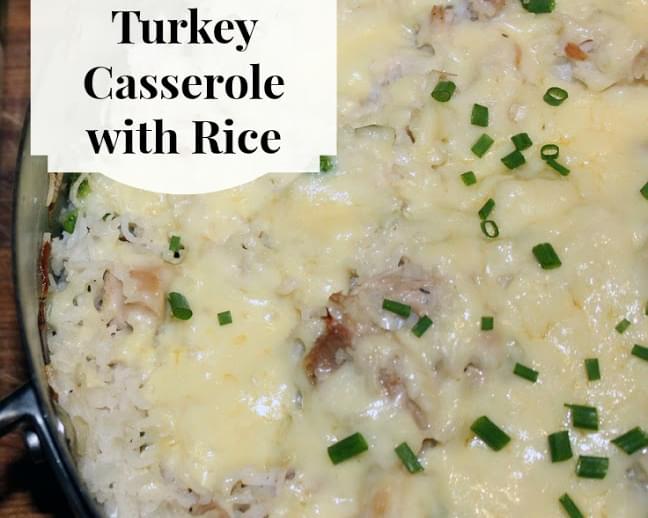 Leftover Turkey Casserole with Rice