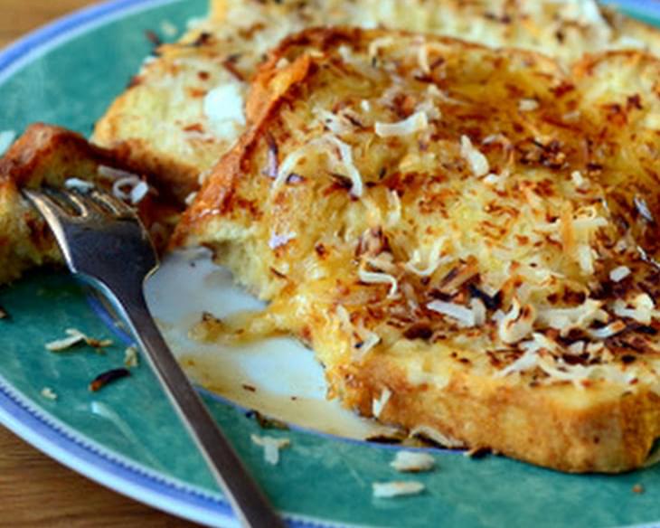 Toasted Coconut French Toast