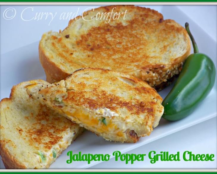Jalapeno Popper Bacon Grilled Cheese