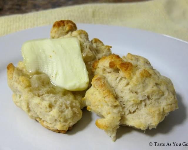 Simple Olive Oil Drop Biscuits