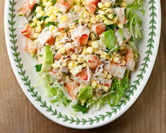 Coconut Shrimp Salad