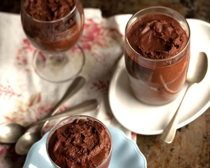3 Ingredient Chocolate Mousse In 5 Minutes