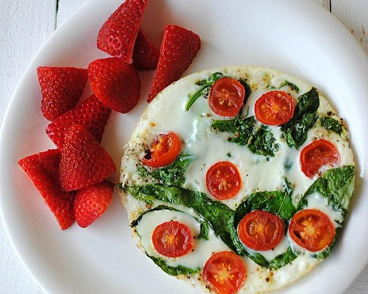 Spinach and Egg White Omelet