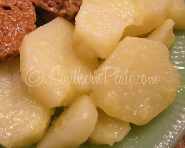 Butter Stewed Potatoes