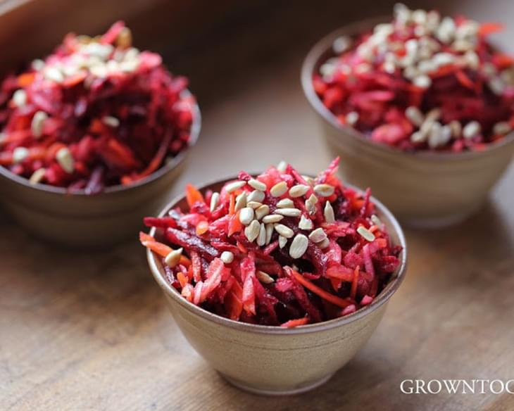 Beetroot, Carrot And Apple Salad