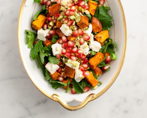 Sweet Potato & Pomegranate Salad