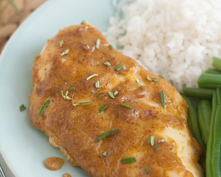 Maple-Mustard Baked Chicken