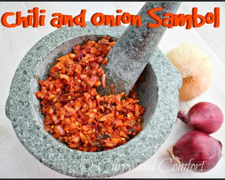 Sri Lankan Lunu Miris (Chili and Onion Sambol)