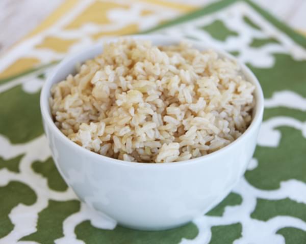Foolproof Oven-Baked Brown Rice