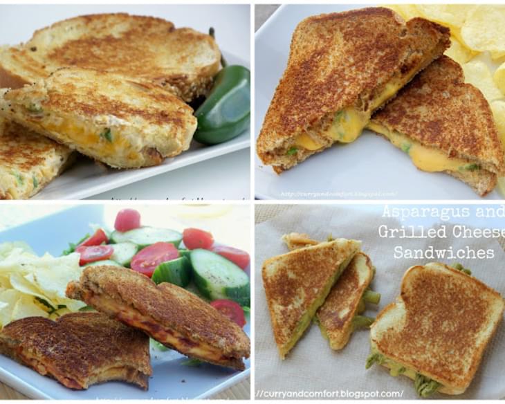 Happy Grilled Cheese Month, introducing the Asparagus Grilled Cheese