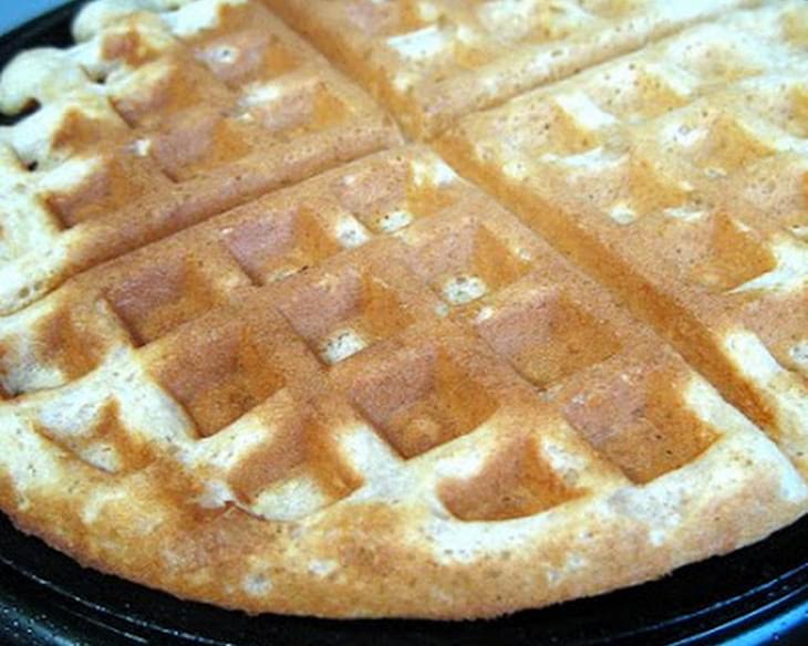 Sweet and Fluffy Malted Milk Waffles
