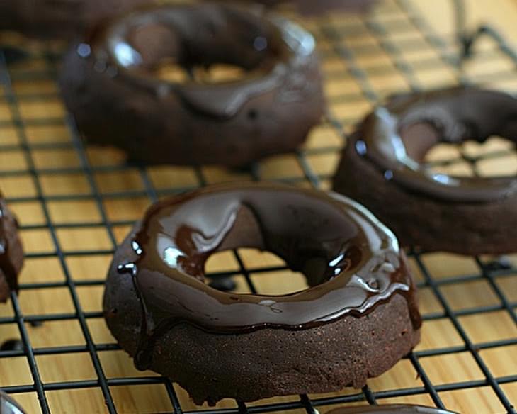Chocolate Brownie Donuts - Low Carb and Gluten-Free