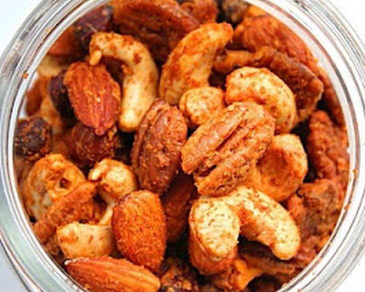 Buffalo Spiced Cocktail Nuts
