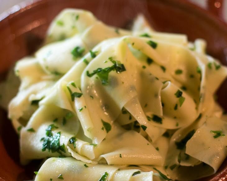 Wild Garlic (or Ramps) Pasta