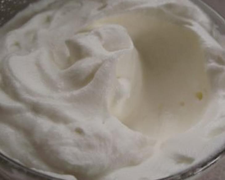 Sweetened Whipped Cream