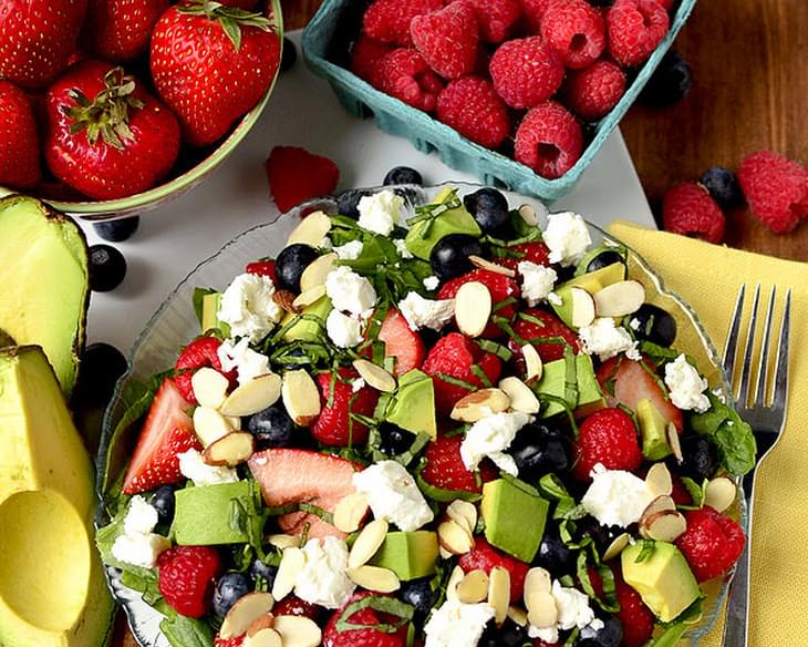 Triple-Berry Summer Salad
