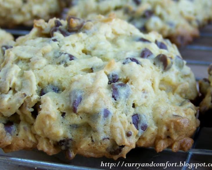 Colossal Chocolate Chip Oatmeal Cookies