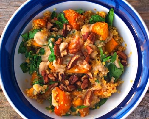 Spicy-Sweet Squash Bowl