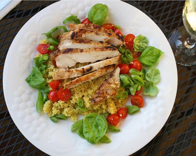 Spiced Chicken with Couscous Salad