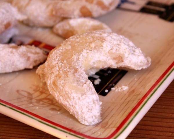 Peppermint Crescents