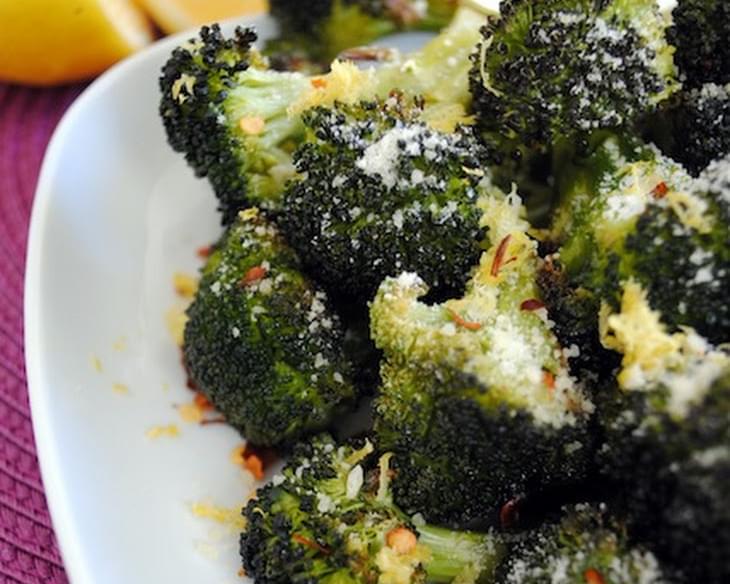 The Best Broccoli Ever (Parmesan-Lemon Roasted Broccoli)