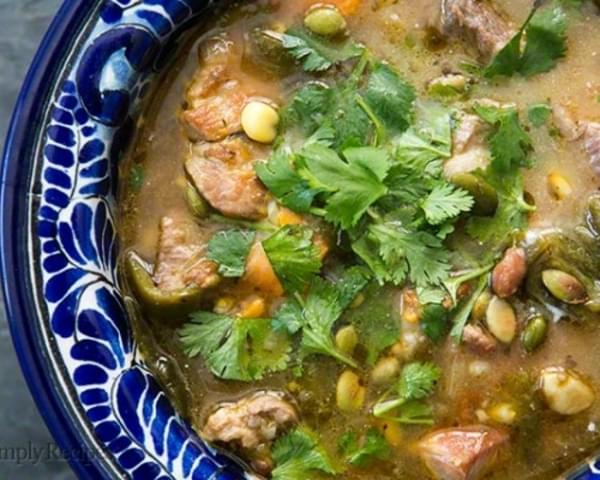 Pork and Poblano Stew