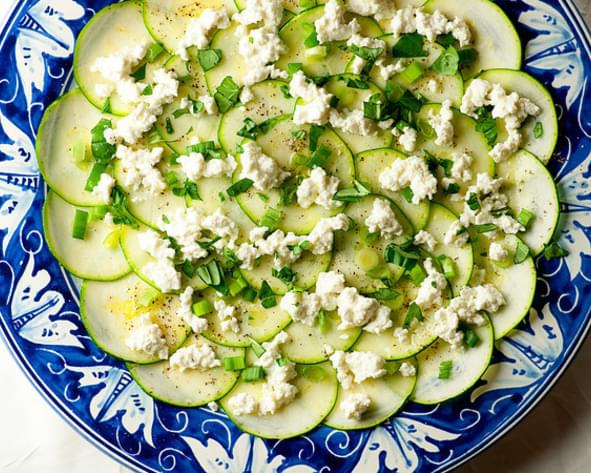 Zucchini Carpaccio