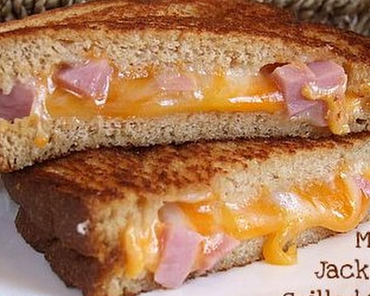 Marbled Jack & Ham Grilled Cheese