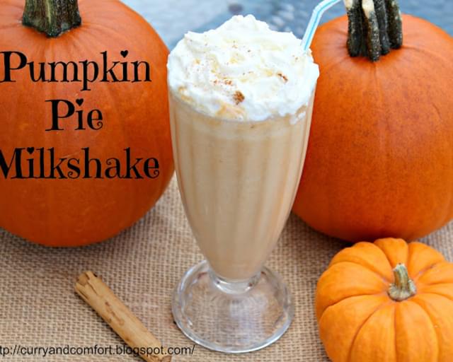 Pumpkin Pie Milkshake