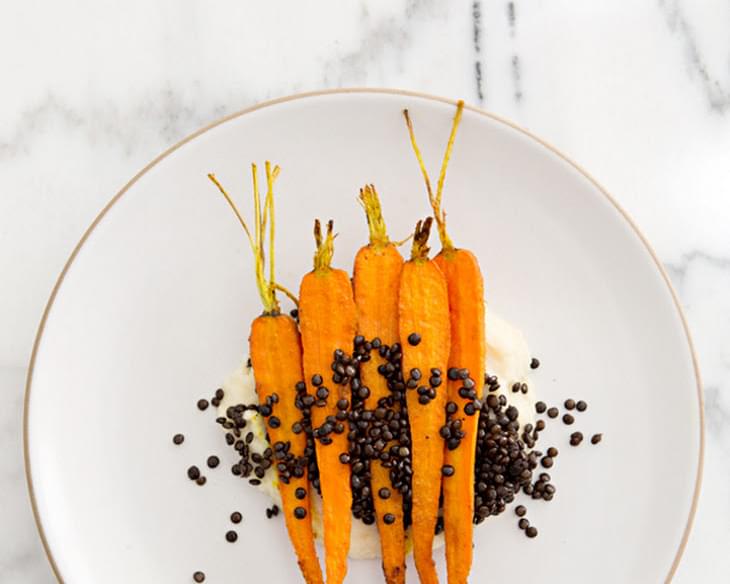 Roasted Carrots & Parsnip Puree