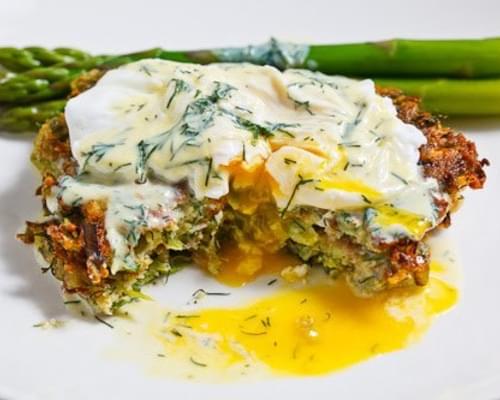 Asparagus and Feta Fritters
