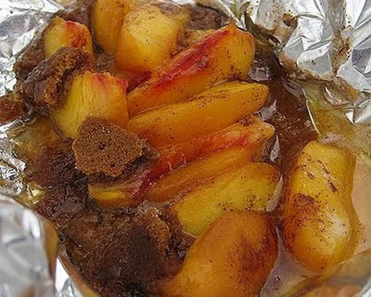 Grilled Peach Dessert