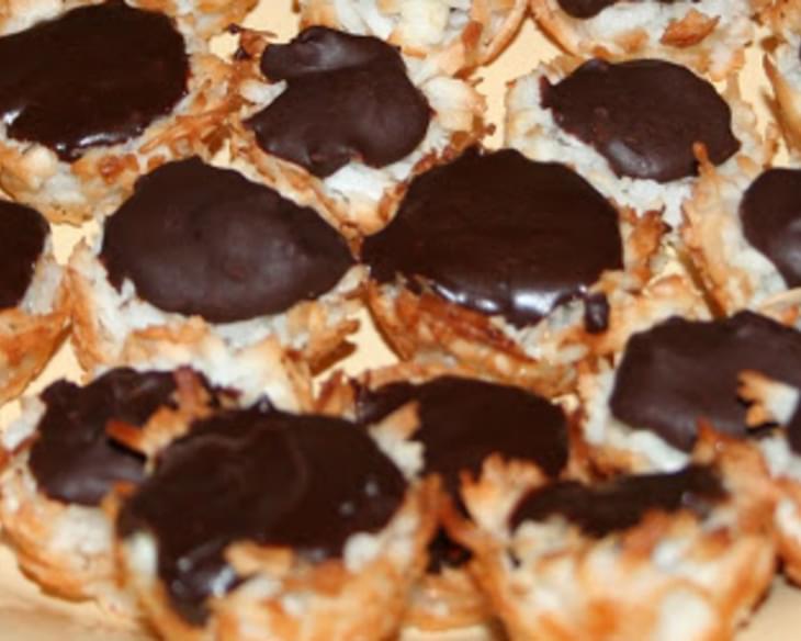 Macaroon Chocolate Tartlets