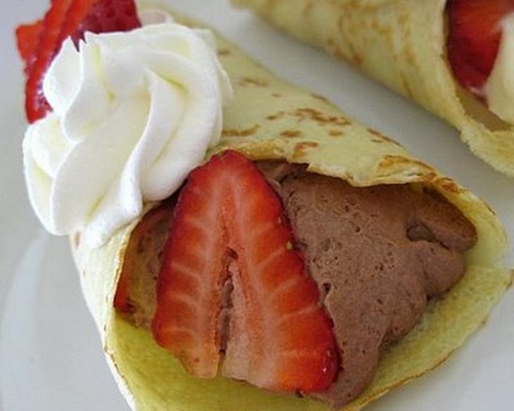 Mousse Filled Crepes