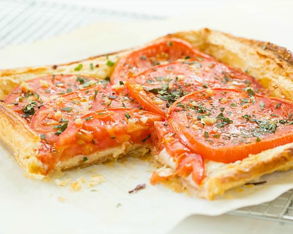 Tomato and Mozzarella Tart