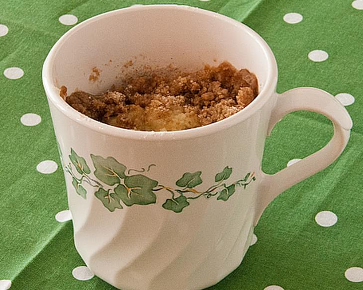 Coffee Cake in a Mug