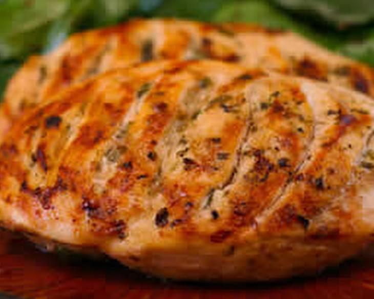 Grilled Chicken Recipe with Lemon, Capers, and Oregano