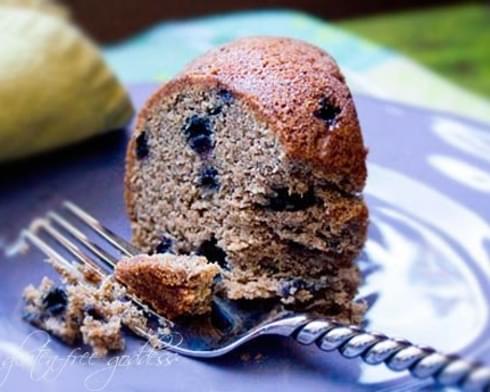Banana Blueberry Muffin Cake