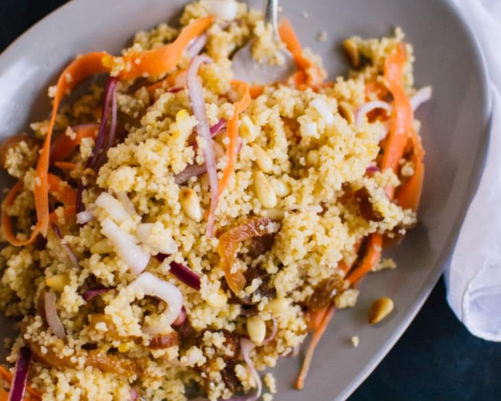 Orange, Apricot and Carrot Couscous