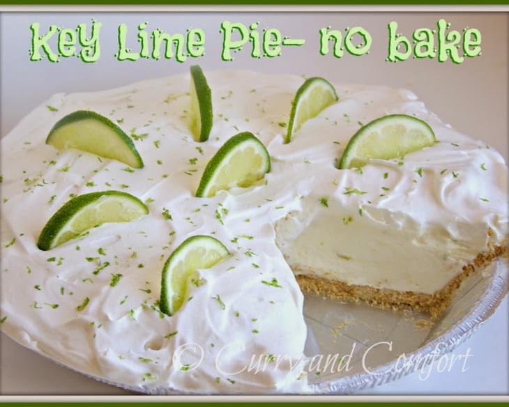 Key Lime Pie- No Bake Version