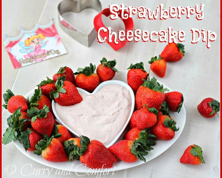 Strawberry Cheesecake Dip (2 Ingredient Dip)