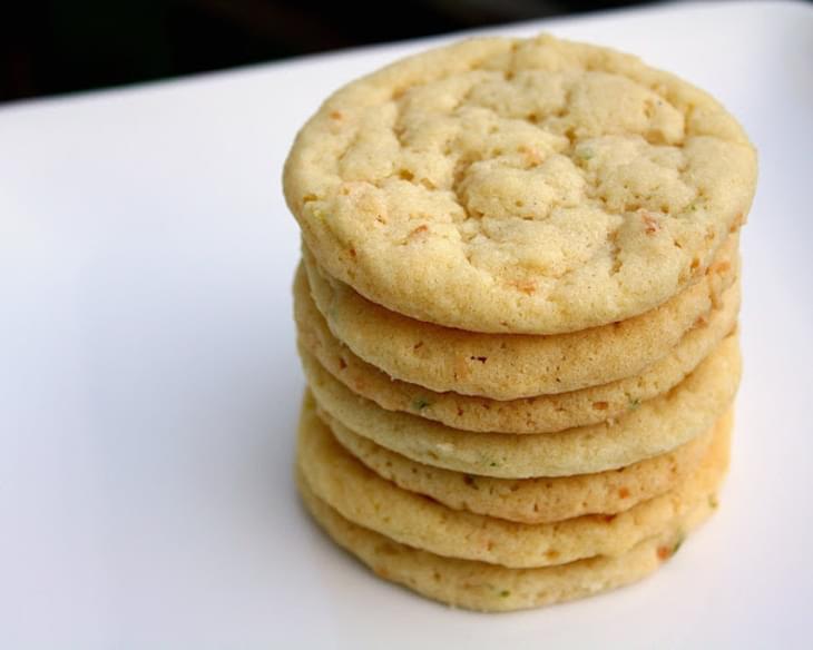 Chewy Lime Sugar Cookies