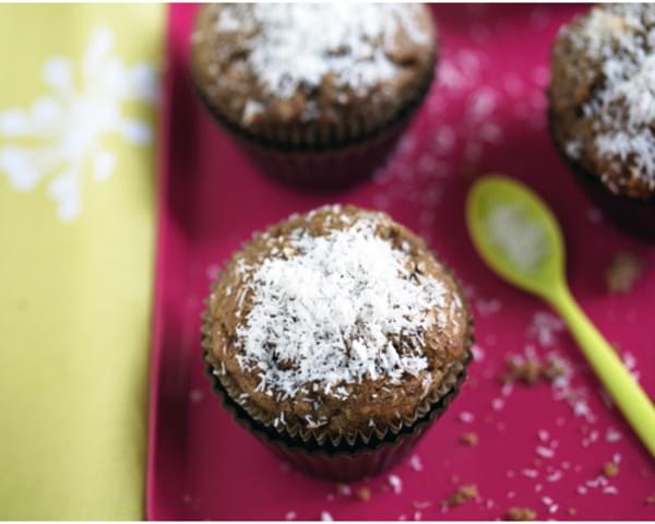 Banana and Coconut Muffins