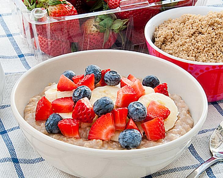 Overnight Slow Cooker Oatmeal