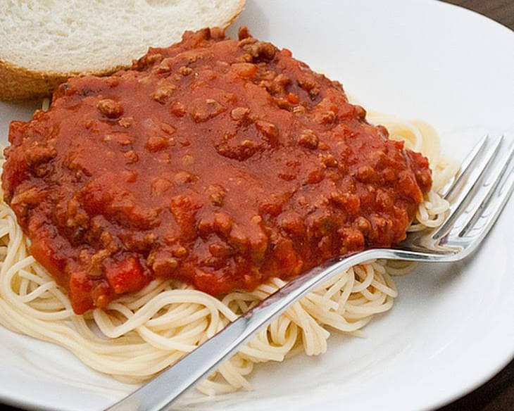 Simple Spaghetti Sauce