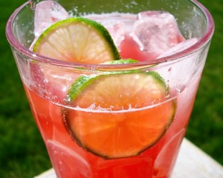 Raspberry Lime Rickey