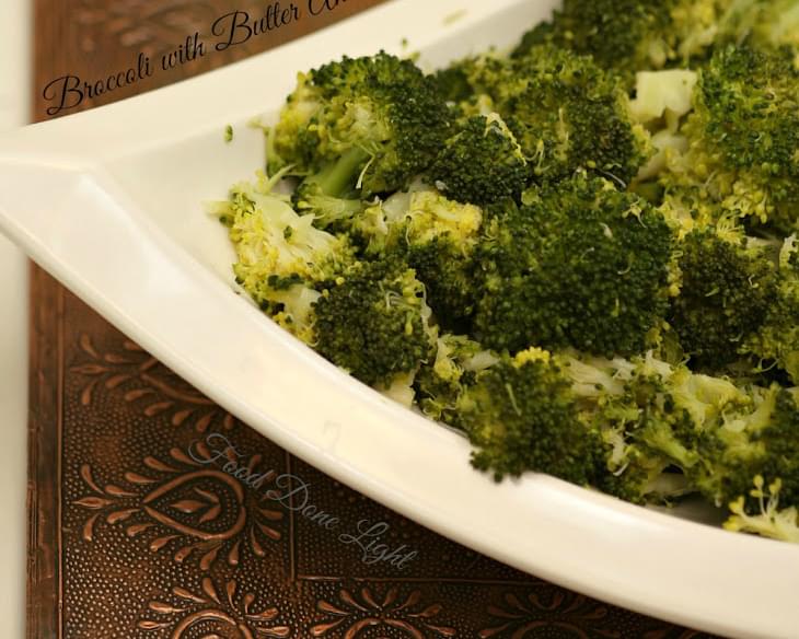 Broccoli with Garlic Anchovy Butter