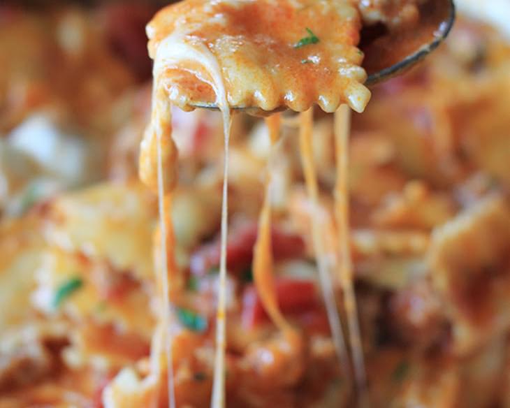 Skillet Lasagna - Easy One Pan Meal