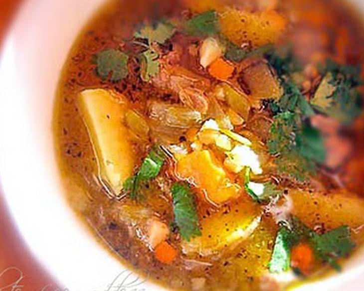 New Mexican Stew Recipe with Ground Turkey and Green Chiles