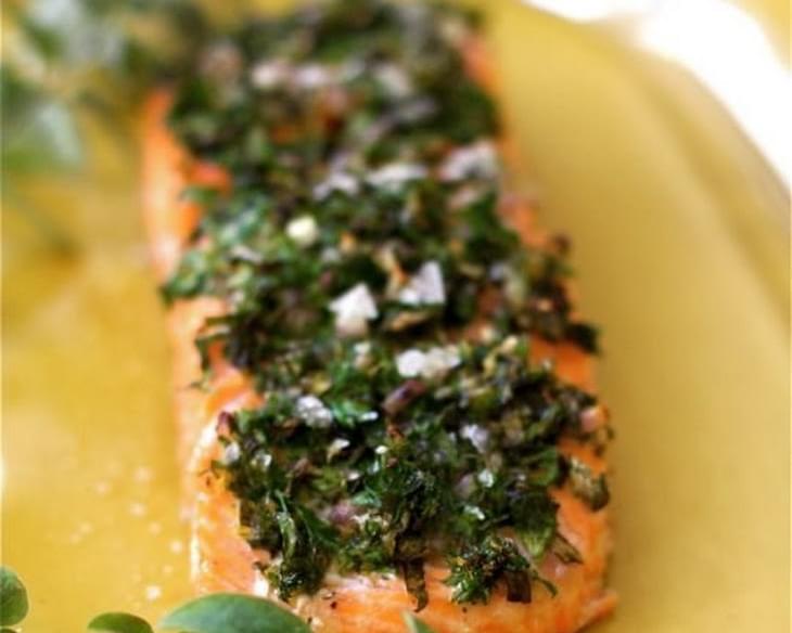 Oven Baked Salmon Fillets